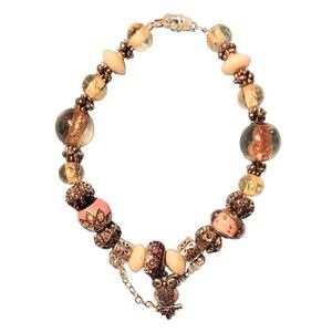 Hand Crafted Beaded bracelet 8 1/2"